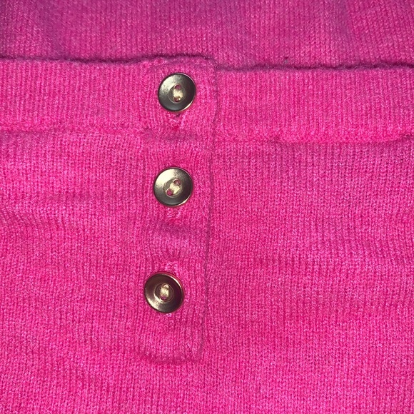 Talbots Lambswool Blend Pink Pullover Sweater - Picture 3 of 6